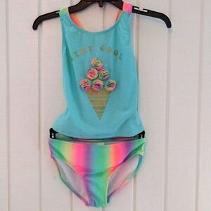 Girls 2 pc swimsuit
